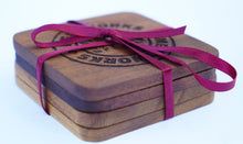 Load image into Gallery viewer, Wooden Coasters - Set of 4
