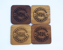 Load image into Gallery viewer, Wooden Coasters - Set of 4
